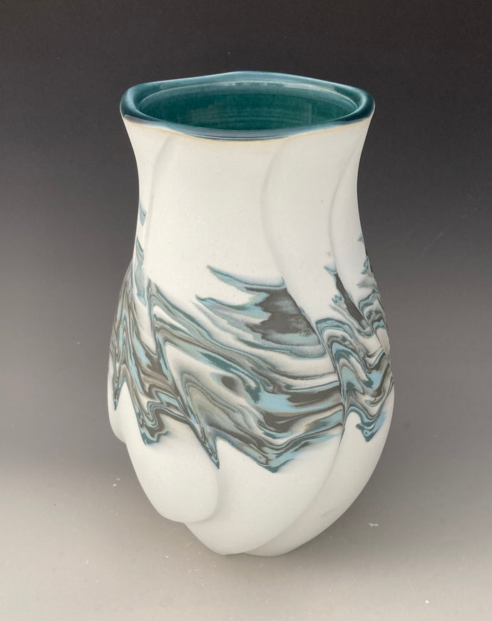 Medium Carved Vase #3177